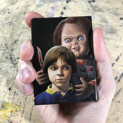 Chucky & andy magnet
