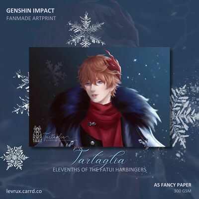 [Genshin Impact] - Tartaglia Print & PC