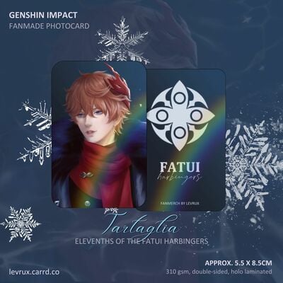 [genshin impact] - tartaglia print & pc