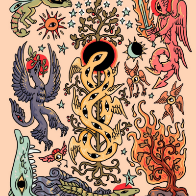 The sons of god - flash sheet print