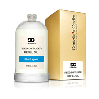 Daniella's Candles Blue Lagoon Reed Diffuser Refill Oil 3.4oz/100mL - Thumbnail 1