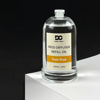 Daniella's Candles Fresh Peach Reed Diffuser Refill Oil 3.4oz/100mL - Thumbnail 3