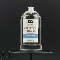 Daniella's Candles Ocean Mist Reed Diffuser Refill Oil 3.4oz/100mL - Thumbnail 2