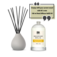 Daniella's Candles Squeezed Lemon Reed Diffuser Refill Oil 3.4oz/100mL - Thumbnail 2