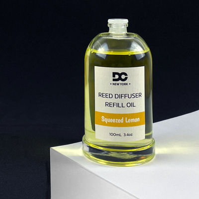 Daniella's candles squeezed lemon reed diffuser refill oil 3.4oz/100ml