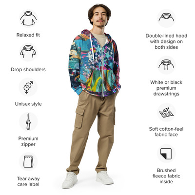 Mw faces stars hoodie