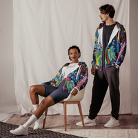 MW faces stars hoodie - Thumbnail 2