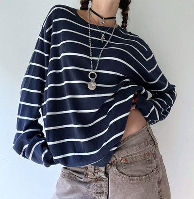 STRIPED PULLOVERS