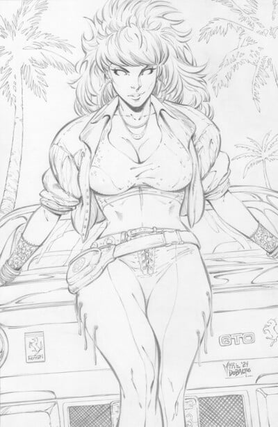 Lady Satanus: Looks That Kill #1 - (Original Published Cover Art)