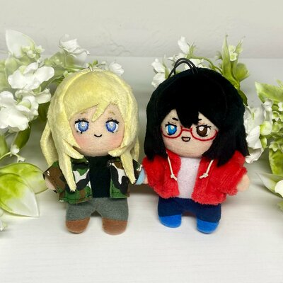 Otherside picnic: sorawo & toriko handmade plushies