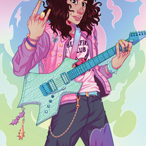 Stranger Things Print Pastel Eddie | Last Chance!