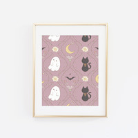 Halloween Pattern (Color Options Available) - Thumbnail 4