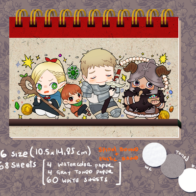 Dm mini sketchbook - Thumbnail 3