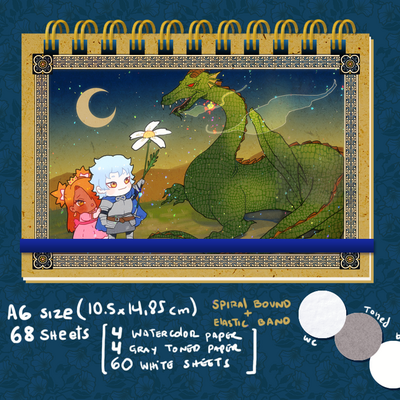 Snake butterfly dragon sketchbook - Thumbnail 2