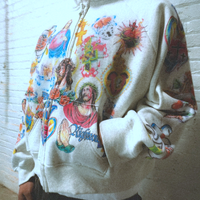 RETRO GOTHIC CROPPED ZIP - Thumbnail 4