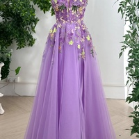 2024 New 3D Lace Dresses Birthday Dresses Prom Dresses Evening Dresses - Thumbnail 5