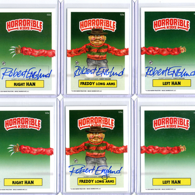 Horrorible kids robert englund - celebrity auto card set