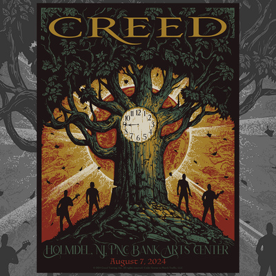 Creed 18"x24" Concert Poster