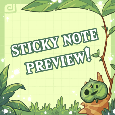 Korok Sticky Notes