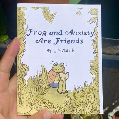 Frog and anxiety are friends - zine - Thumbnail 5