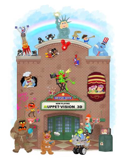 Muppet Vision 3D!