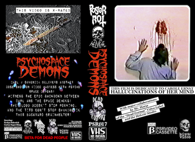 CARL J. SUKENICK'S: PSYCHO SPACE DEMONS BETAMAX & DVD