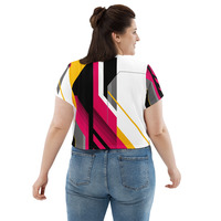 Startlight Print Crop Tee - Thumbnail 1