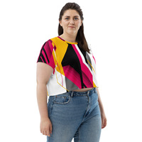 Startlight Print Crop Tee - Thumbnail 3