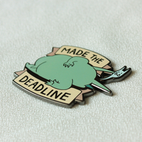 Made the Deadline Enamel Pin - Thumbnail 1