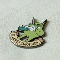 Allergy Survivor Enamel Pin - Thumbnail 1