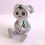 Koala Costume Robot Figurine Resin Art Toy Mental Health Kawaii Desk Buddy-4