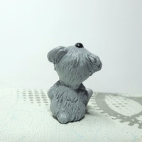 Koala Costume Robot Figurine Resin Art Toy Mental Health Kawaii Desk Buddy - Thumbnail 5