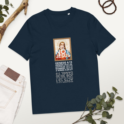 TIN JESUS SCRIPTURES Unisex organic cotton t-shirt