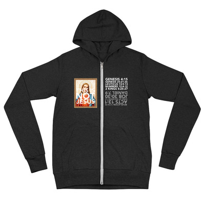 TIN JESUS ZIP Unisex zip hoodie