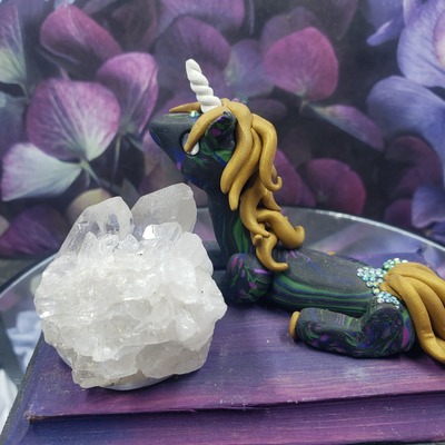 Unicorn quartz hoard