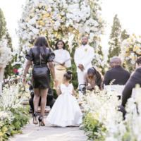 Flower Girl Dresses Floor Length with Lace - Thumbnail 2