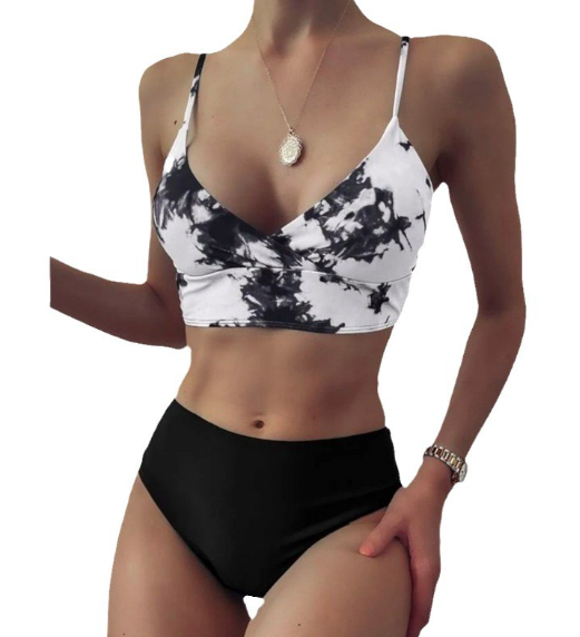  Two-pieces Black-dye Women's Bikini Sets