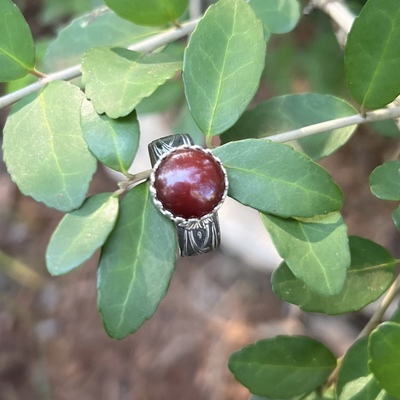 Carnelian amulet ring - Thumbnail 1