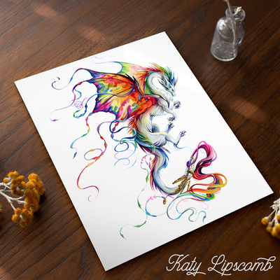 Kite Dragon - Print