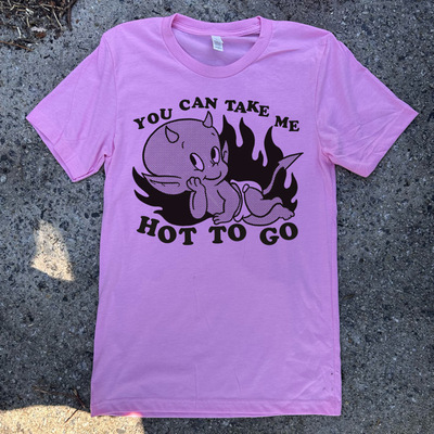 HOT TO GO T-Shirt PINK