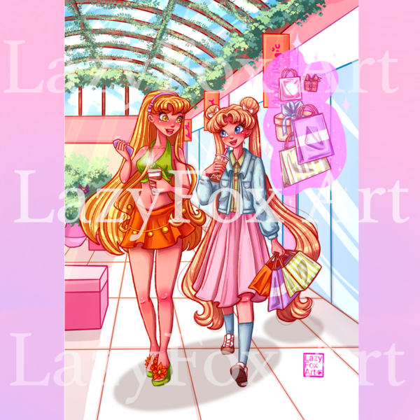 Girlhood - Retail Therapy print