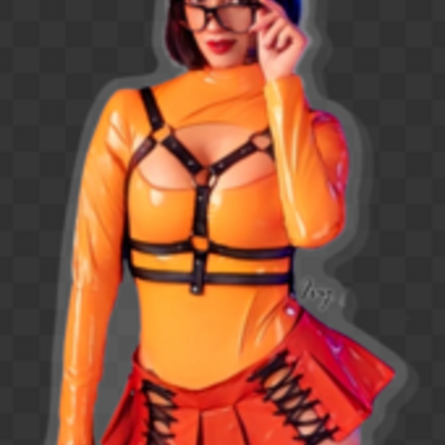 Velma dinkley cosplay keychain