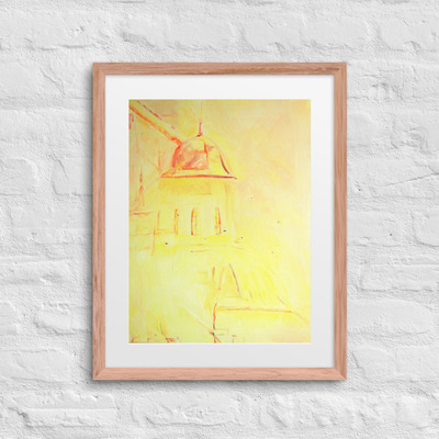 Framed poster - coming home