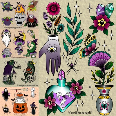 Halloween flash prints 
