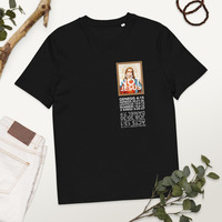 1/2 TIN JESUS Unisex organic cotton t-shirt - Thumbnail 1