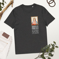 1/2 TIN JESUS Unisex organic cotton t-shirt - Thumbnail 3