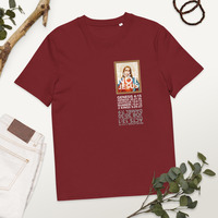 1/2 TIN JESUS Unisex organic cotton t-shirt - Thumbnail 4