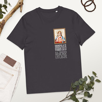 1/2 TIN JESUS Unisex organic cotton t-shirt - Thumbnail 5