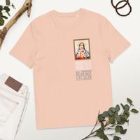 1/2 TIN JESUS Unisex organic cotton t-shirt - Thumbnail 7