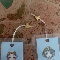 Zelda Double-Sided Bookmark Breath of the Wild and Tears of the Kingdom - Thumbnail 1